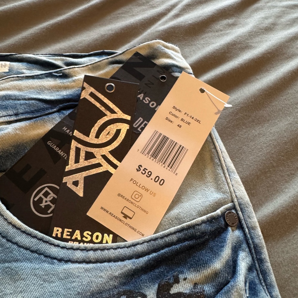 Reason Blue Denim Jeans